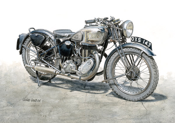 AJS 1939 Model 26 350cc