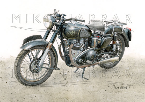 AJS 1952 Model 20 Twin 500cc