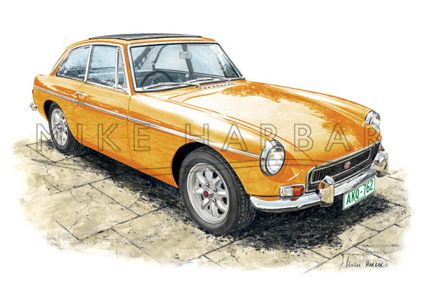 MGB GT Mk 2 Black Grille