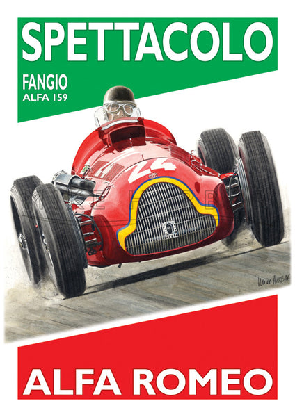 Alfetta 159 & Fangio