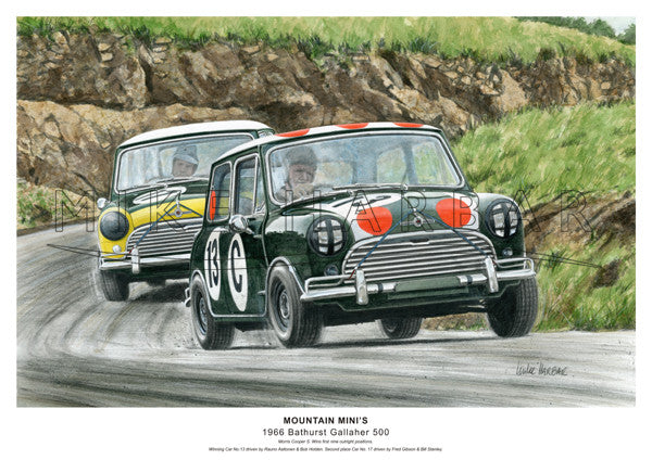 Bathurst 1966 Mini Cooper S - Mountain Minis