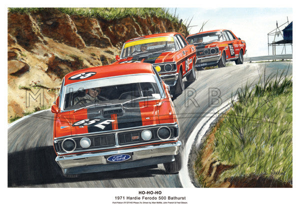 Bathurst 1971 Ford HO-HO-HO