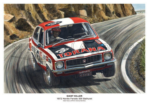 Bathurst 1972 Holden - Giant Killer