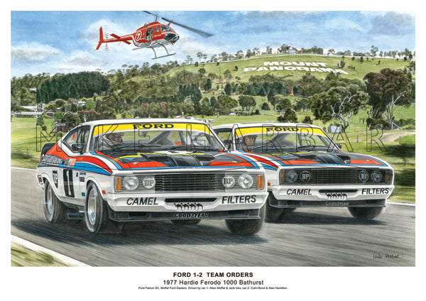 Bathurst 1977 Ford 1 2 - Team Orders