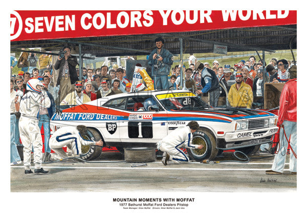 Bathurst 1977 Ford - Pitstop