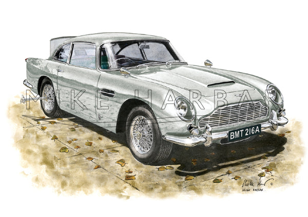 Aston Martin DB5 BMT 216A Q Branch Gadgets