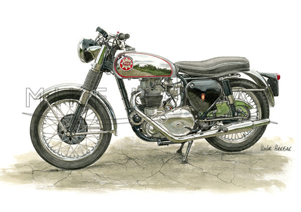BSA 1962 Rocket Gold Star