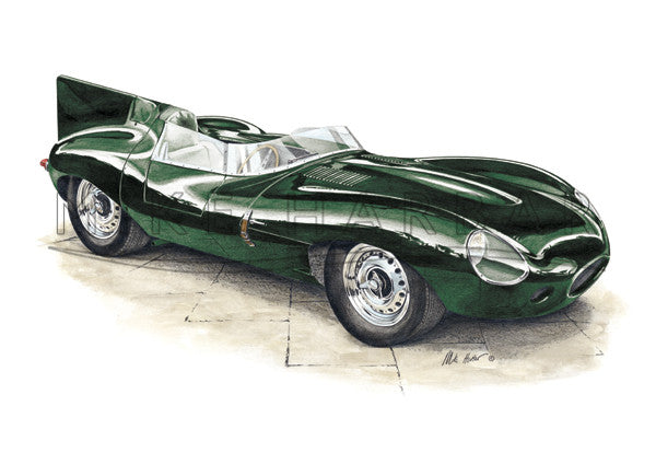 Jaguar D Type Long Nose