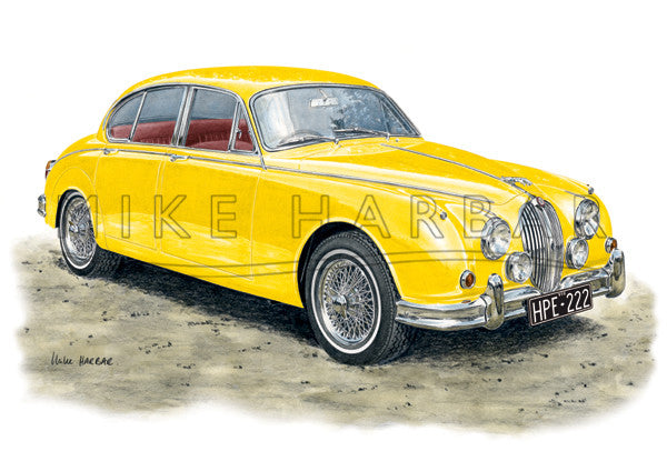 Jaguar Mk2 3.4 & 3.8 – Classic Lines Artist