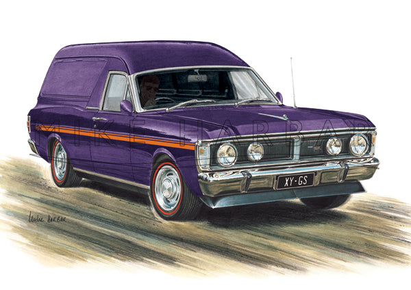 Ford Falcon XY GS Panel Van