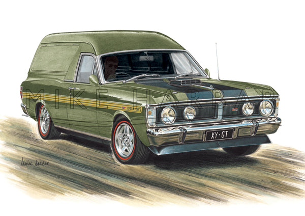 Ford Falcon XY GT Panel Van