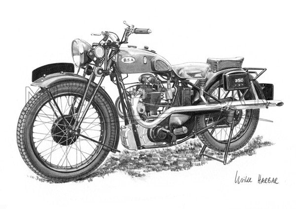 BSA 1933 Blue Star