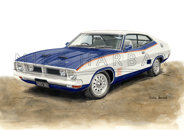 Ford Falcon XB John Goss Special - Blue Bonnet