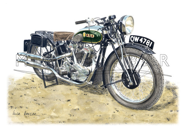 BSA 1935 V Twin