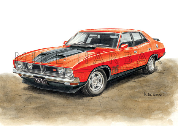 Ford Falcon XB GT 4 Door Sedan