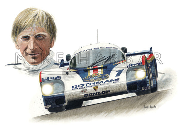 Porsche 956 Le Mans 1982 with Derek Bell