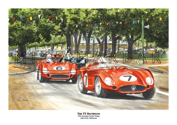 Maserati 300S The TT Olympians - Albert Park 1956