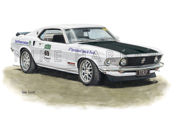 Ford Mustang 1969 Fast Back