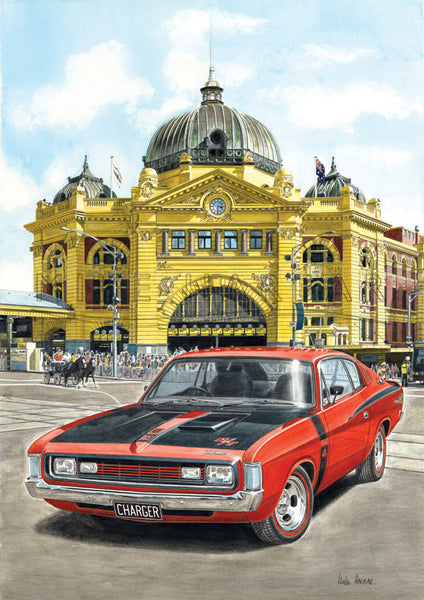 Chrsyler Charger at Flinders Street