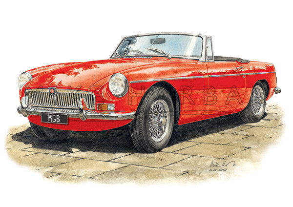 MGB Roadster Mk 1 Chrome Grille