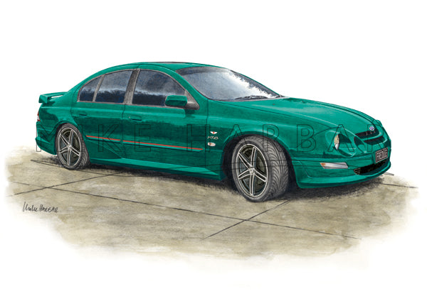 Ford Falcon AU 2 XR6 & XR8 1998-2000