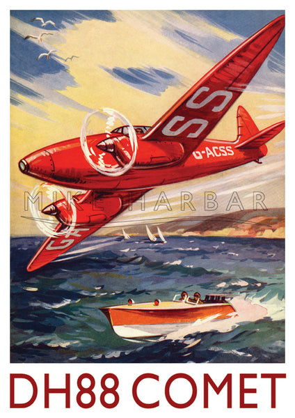 Comet DH88 Poster