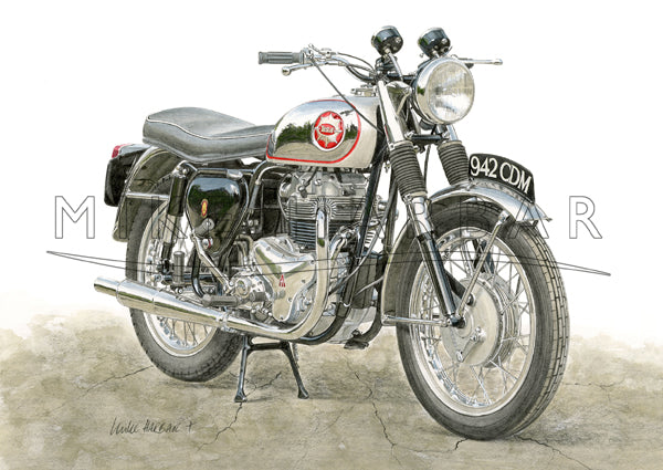 BSA 1962 Rocket Gold Star 650cc