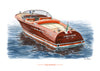 Riva Aquarama Personalised Print