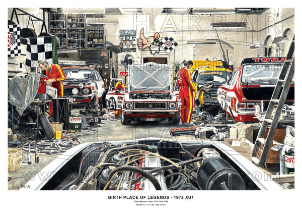 Bathurst 1972 HDT LJ Torana XU1 Workshop