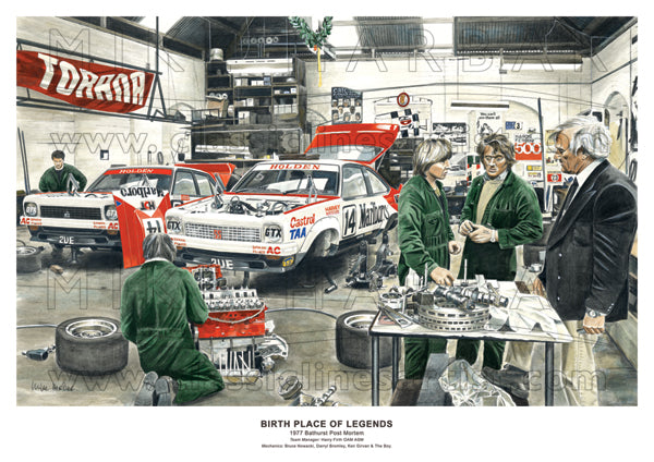 Bathurst 1977 HDT A9X Torana Workshop