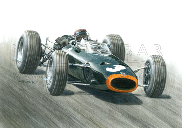 1966 BRM P261 Jackie Stewart