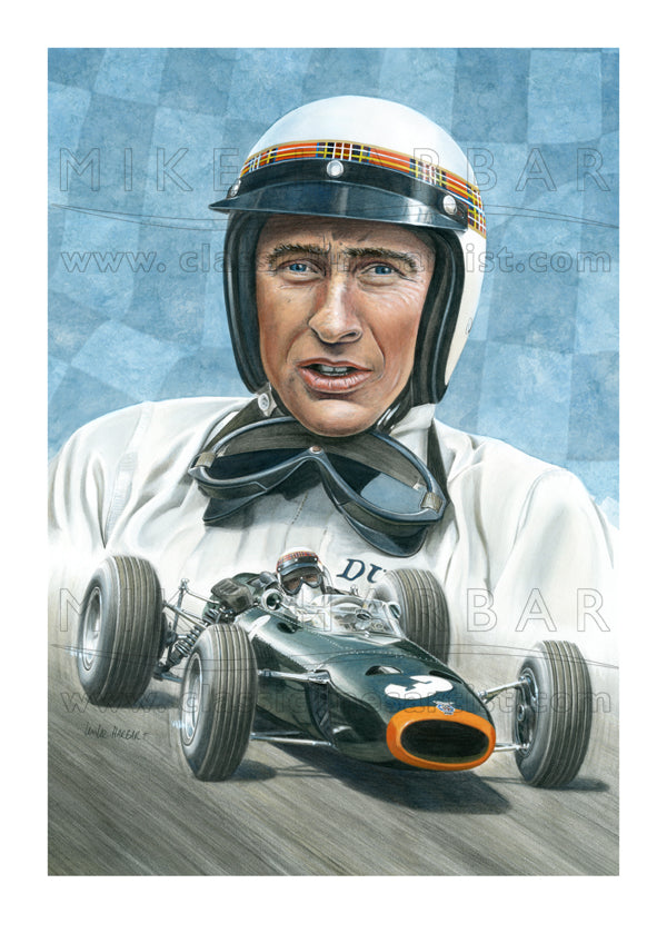 Jackie Stewart and his BRM P261 - 1966