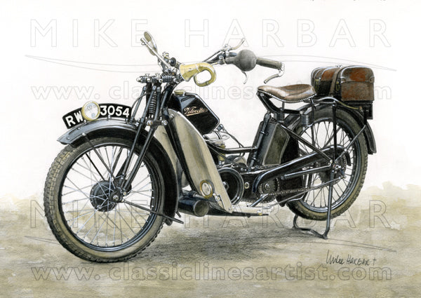 Velocette 1925 EL 250cc DM Women's Rider