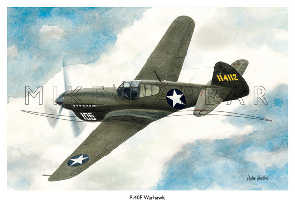 1939 Warhawk P-40F