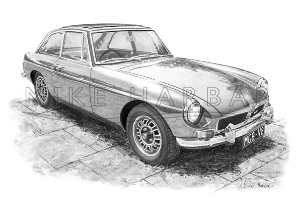 MGB GT V8 – Classic Lines Artist