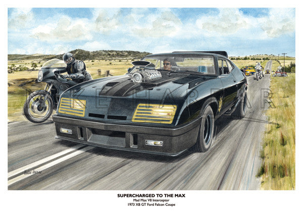 Ford Falcon XB Mad Max 1 - Supercharged To The Max