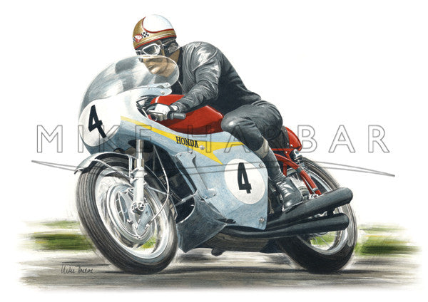 Honda 1967 RC174 Mike Hailwood