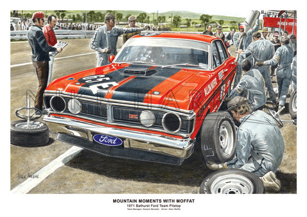 Bathurst 1971 Ford Falcon XY GT - Pitstop