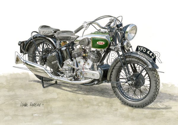 BSA 1937 G14 1000cc