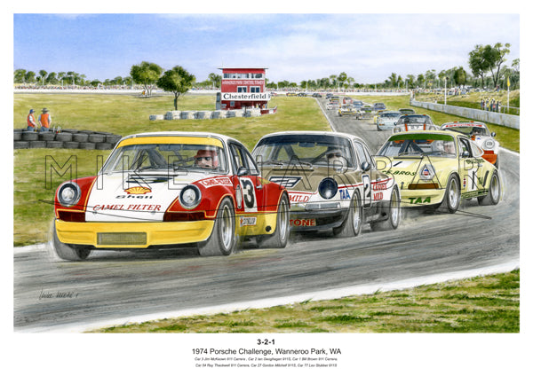 3-2-1 Porsche Challenge Cup 1974