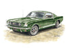 Ford Mustang 1964-66 Fast Back