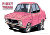 Car Toons Tommy Torana & Pinky