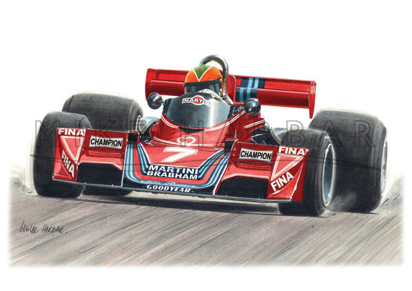 Brabham BT45 Larry Perkins 1976