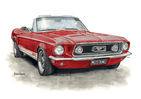 Ford Mustang 1967-68 Convertable