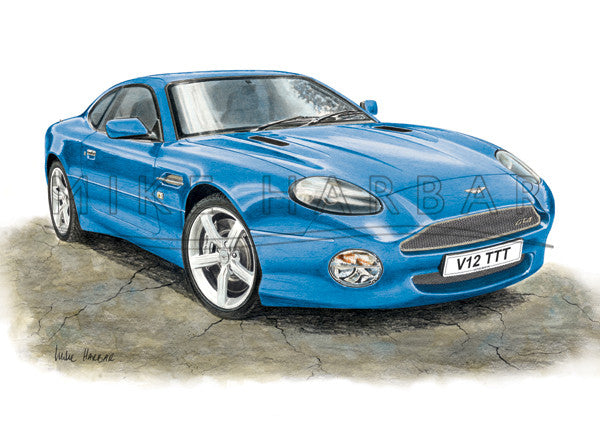 【半額】 & V12 Vantage DB7 Martin Aston GTA Artist Lines Classic – 外車