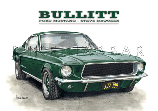 Bullitt 1968 Ford Mustang Fastback