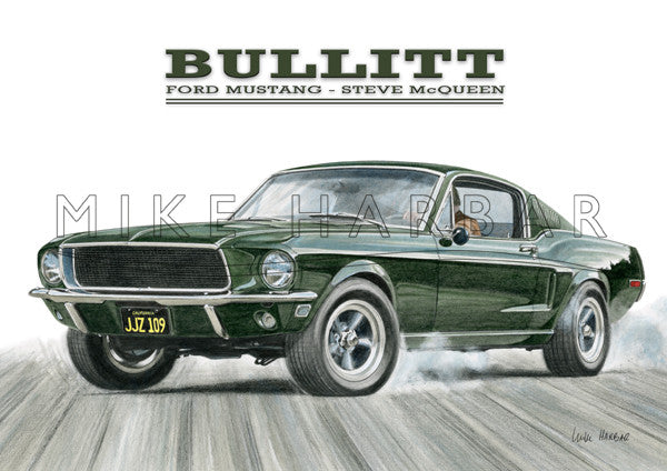 Ford Mustang 1968 Bullitt - Steve McQueen